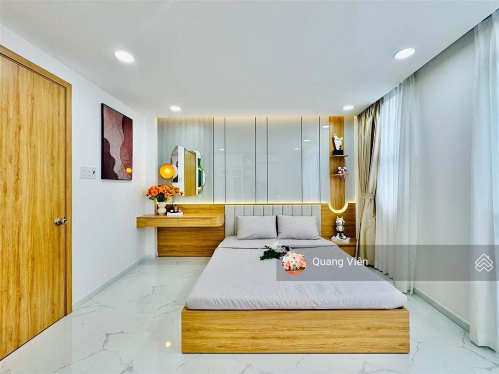 Nhà 3 tầng mới đẹp 2pn 3wc  full nội thất, gần chợ gò vấp, sân bay tsn 5p, nhỉnh 5 tỷ tl