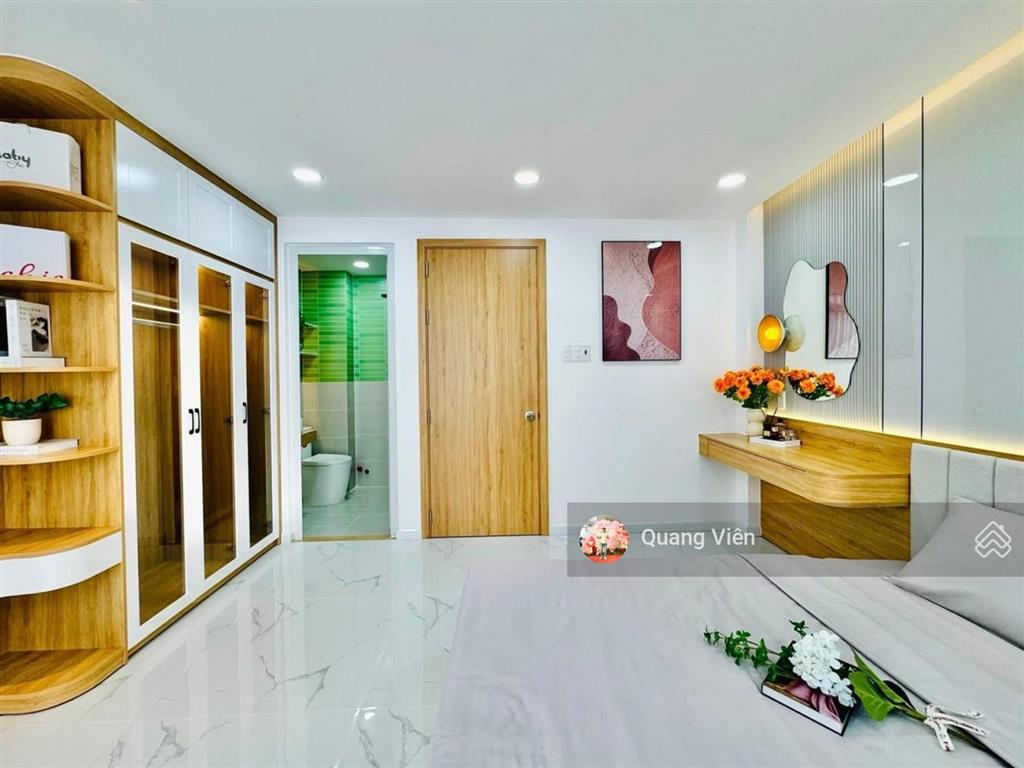 Nhà 3 tầng mới đẹp 2pn 3wc  full nội thất, gần chợ gò vấp, sân bay tsn 5p, nhỉnh 5 tỷ tl