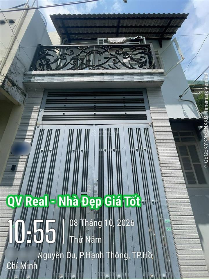 Chỉ hơn 4 tỷ có ngay nhà phố hxh cạnh chợ gò vấp 2pn 2wc  mua ở ngay