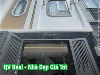 Nhà mới 4 tầng 3pn 4wc, gần chợ gò vấp, đh công nghiệp, giá chỉ hơn 5 tỷ