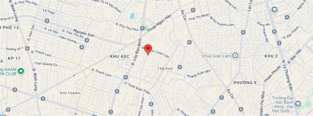 Nhà 1 sẹc sát tô hiệu tân phú ngang 4m dài 18m giá 5.6 tỷ + 2 tầng kiên cố + sổ riêng hoàn công