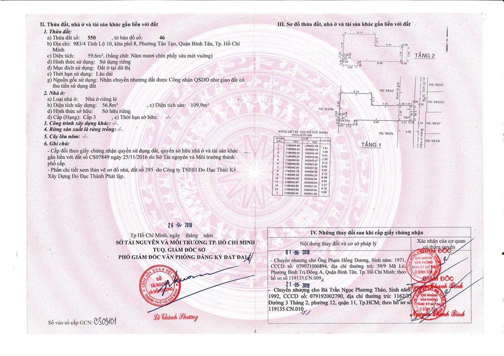Bán nhà hẻm đường tl10, bình tân 4pn nở hậu đẹp sổ hồng riêng chỉ 5,168 tỷ