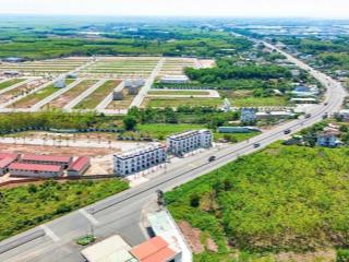 Bán nhanh lô đất nền kđt alana city  đối diện kcn 1000ha  kinh doanh buôn bán sầm uất chỉ 1,15 tỷ