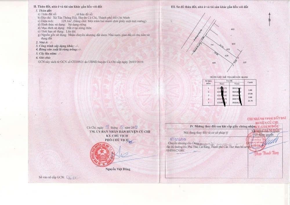 129m2 giá 1ty7 mặt tiền gần liêu bình hương chợ việt kiều sổ hồng riêng công chứng trong ngày