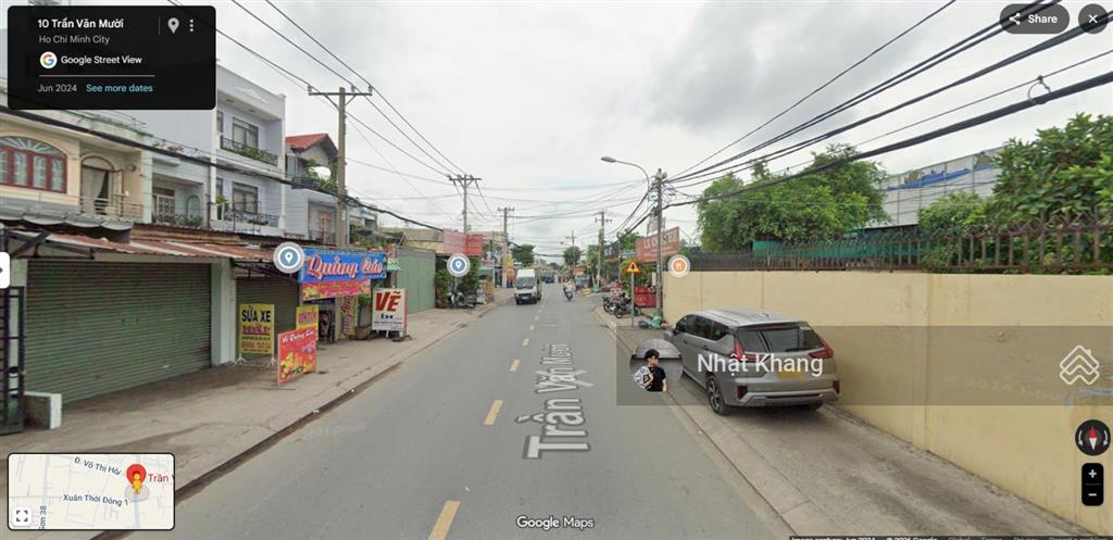 Bán gấp 308m2 đất xã xuân thới thượng, hóc môn, đường trần văn mười, sổ hồng riêng giá 1,6tỷ