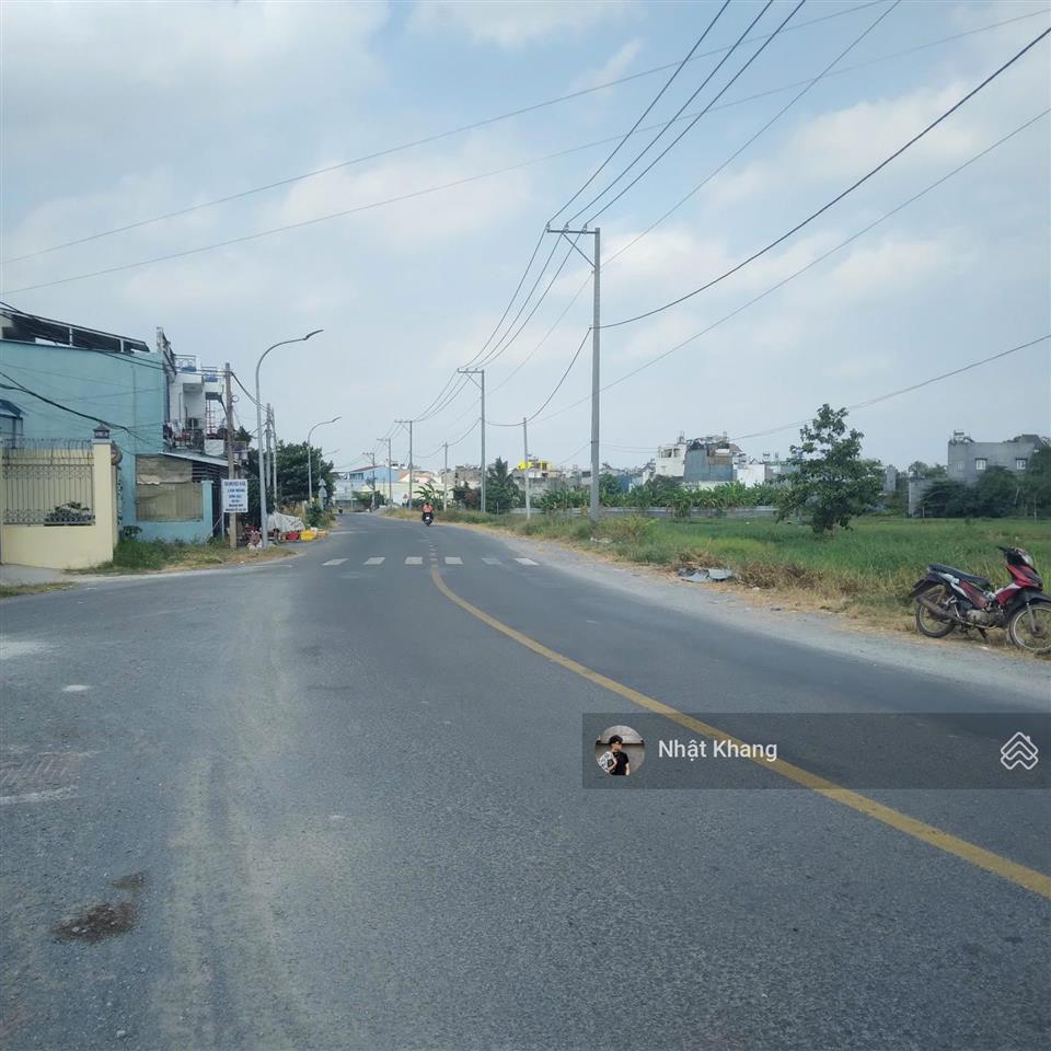 Bán gấp lô đất 2 mặt tiền 90m2 tân thông hội đường trần văn chẩm củ chi, giá 1,7tỷ, sổ hồng riêng