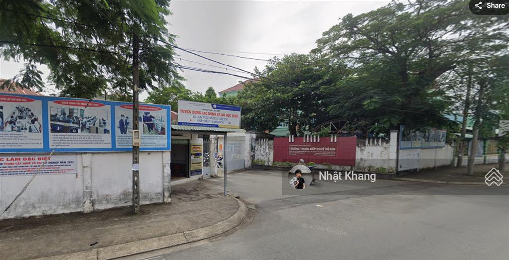 Chủ đi nước ngoài cần bán nhanh lô đất 96m2 đường bùi thị he tân an hội củ chi giá 1tỷ2 shr