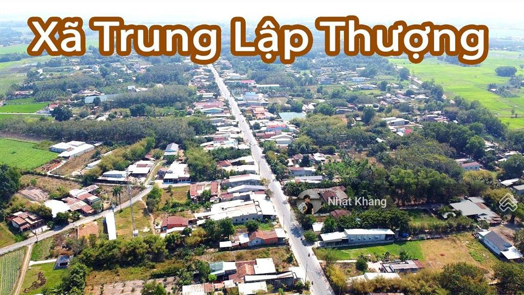 Cần xoay vốn bán nhanh 161m2 đất mặt tiền đường chợ trung lập thuộc trung lập thượng giá 1,5 tỷ shr