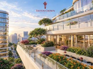 Dự án triton crown  vị trí trung tâm phú mỹ hưng đặc quyền sống thượng lưu tầm nhìn hồ bán nguyệt