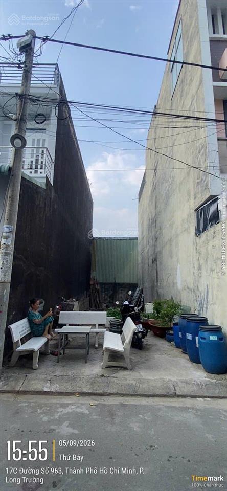 Bán đất ở hiện hữu đường 963 khu nguyễn duy trinh, gần chợ long trường q9 cũ (59,7m2) 4,950 tỷ