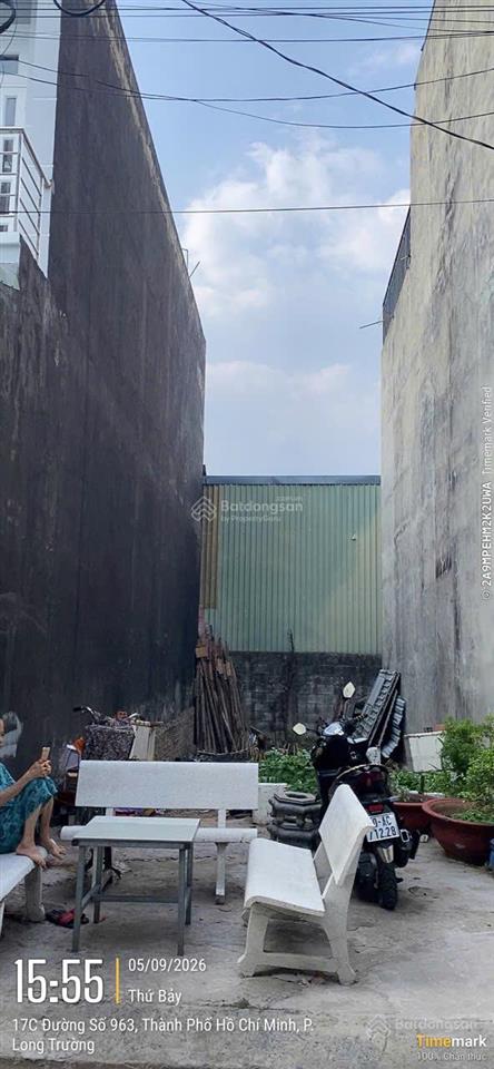 Bán đất ở hiện hữu đường 963 khu nguyễn duy trinh, gần chợ long trường q9 cũ (59,7m2) 4,950 tỷ