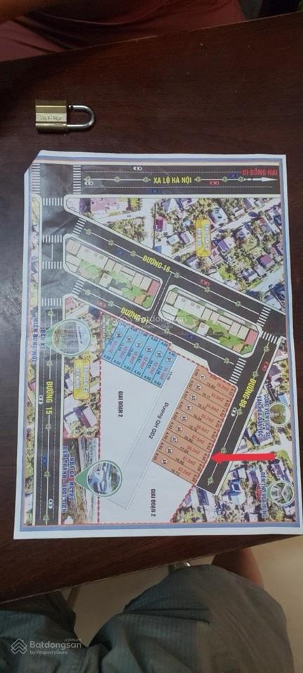 Bán đất ở tại đô thị dự án phân lô xd 4 tầng đường xa lộ hà nội gần kdl suối tiên (68m2) 4.2 tỷ