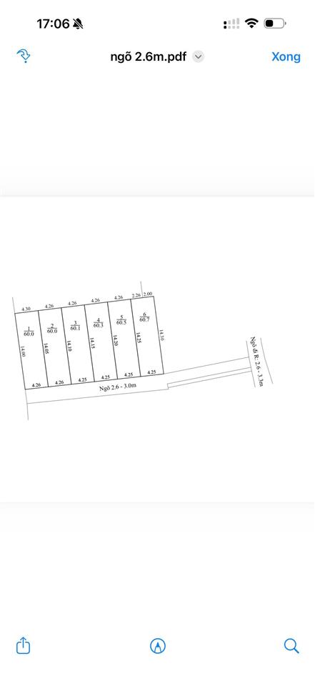 Bán lô đất f0 hợp thành (p. lê ích mộc)