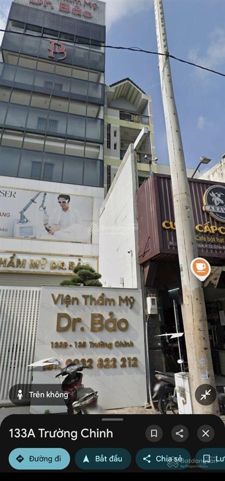 Hot! bán nhà phố 133a trường chinh, p.12, tân bình, 52,8 tỷ, 199m2