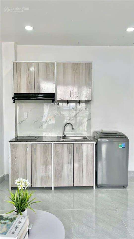 Cho thuê căn hộ thang máy, máy giặt riêng, nguyễn văn đậu, bình thạnh, gần chợ bà chiểu