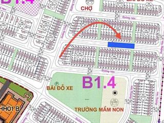 Chỉ với 8,3 tỷ quý khách đã sở hữu lô liền kề 100m tại kđt thanh hà cienco5. hà đông, hà nội