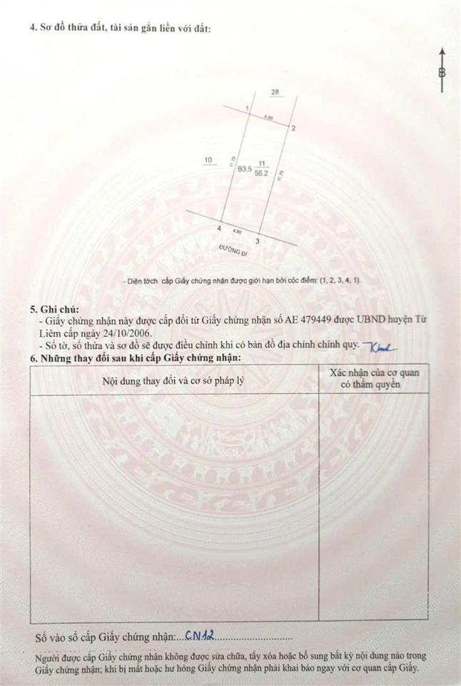 Nhà hiếm nguyễn cơ thạch 56m23.65 tỷ