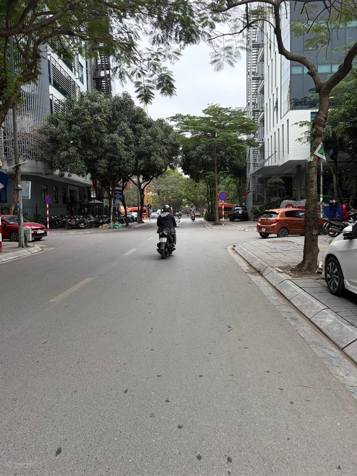 Mặt phố trương công giai137m mt tiền 10m96 tỷ