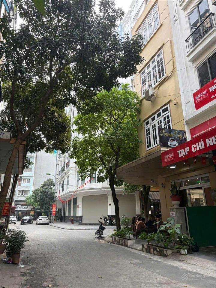 Tòa nhà 10 tầng  dương khuê lô góc 180m  89 tỷ