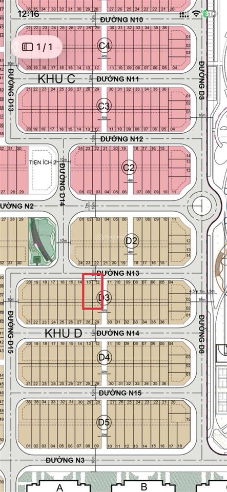 Cặp nền nam long 2  hẻm thông 4m, gần công viên hồ cảnh quan