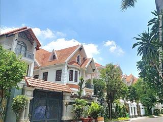 Khu biệt thự cao cấp hoa hồng vị trí đắc địa gần đường trần não, phường an khánh dt đẹp 295m2