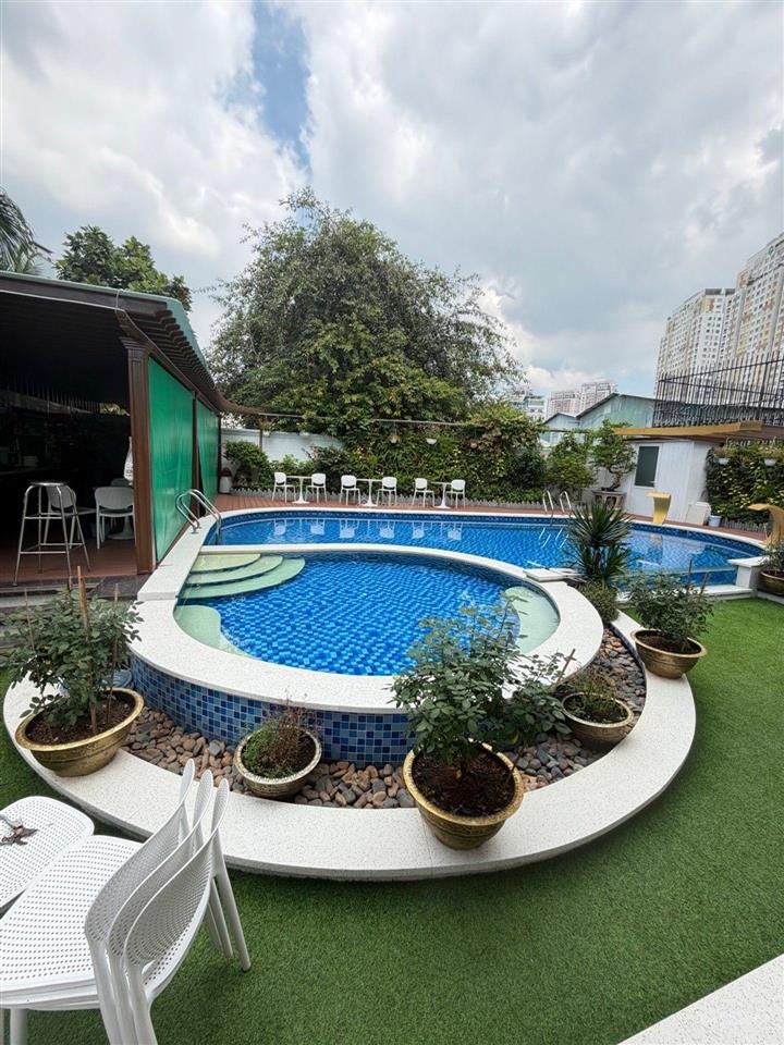 Bán biệt thự đẳng cấp giới siêu giàu khu compound nguyễn văn hưởng thông số đẹp 777,7m2
