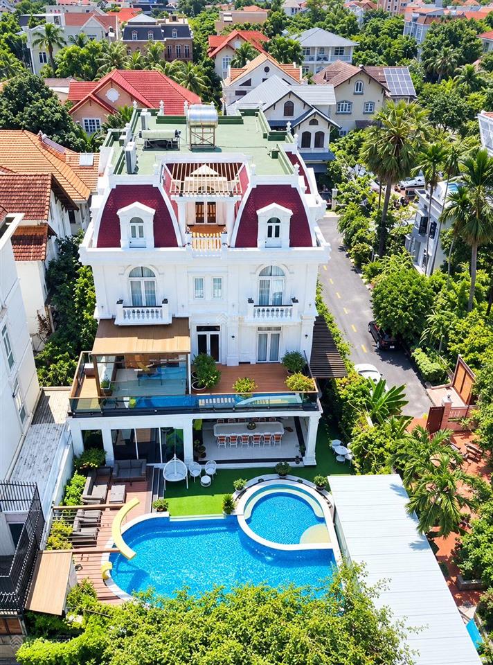 Bán biệt thự đẳng cấp giới siêu giàu khu compound nguyễn văn hưởng thông số đẹp 777,7m2