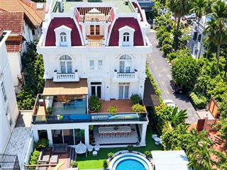 Bán biệt thự đẳng cấp giới siêu giàu khu compound nguyễn văn hưởng thông số đẹp 777,7m2