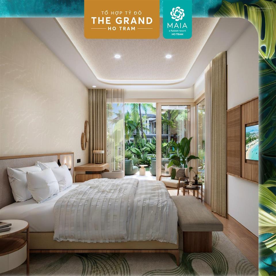 Villa maia hồ tràm  21.4 tỷ  3pn  tt 50% nhận nhà  vận hành cho thuê  hồi vốn sau 10 năm