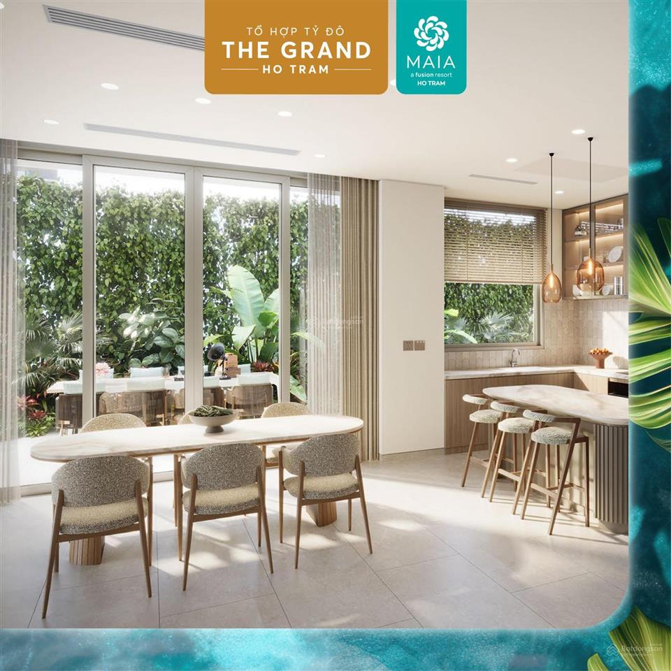 Villa maia hồ tràm  21.4 tỷ  3pn  tt 50% nhận nhà  vận hành cho thuê  hồi vốn sau 10 năm