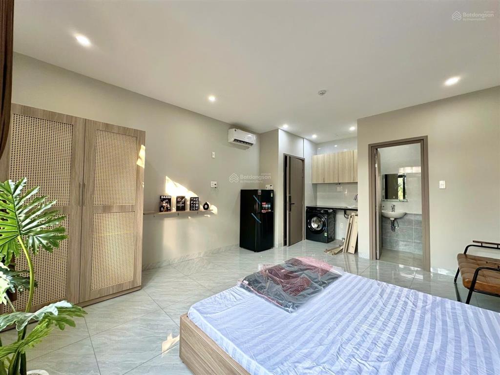 Đập hộp căn studio mới toanh  nội thất full  ngay đảo kim cương  giá 6.8 tr/th