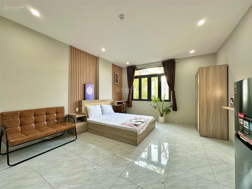 Đập hộp căn studio mới toanh  nội thất full  ngay đảo kim cương  giá 6.8 tr/th