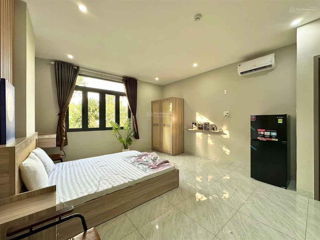 Đập hộp căn studio mới toanh  nội thất full  ngay đảo kim cương  giá 6.8 tr/th