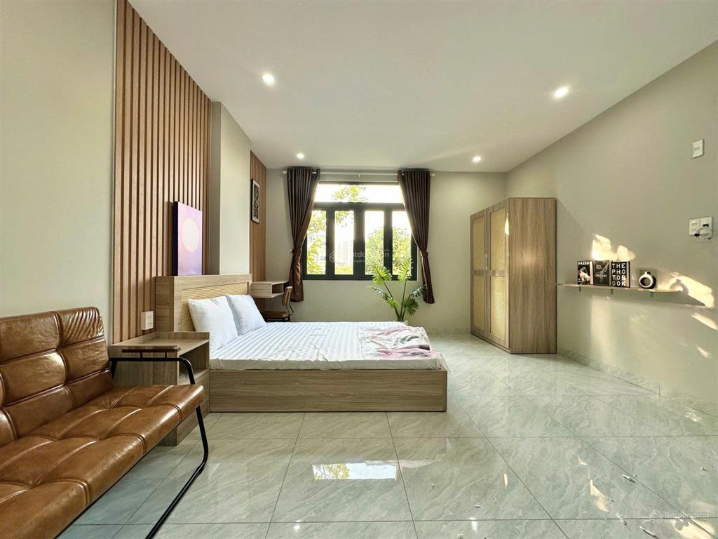 Đập hộp căn studio mới toanh  nội thất full  ngay đảo kim cương  giá 6.8 tr/th