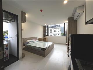 Cho thuê căn hộ studio ban công, gần sala đảo kim cương, full nội thất, thân thiện pet