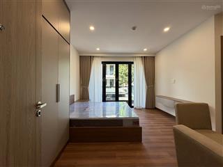 Cho thuê căn studio ban công thoáng  full nội thất gỗ ấm áp  cho nuôi pet  gần lake view