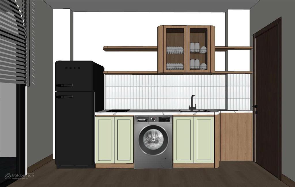 Cho thuê căn hộ studio ban công  nội thất full  nhiều tiện ích  trần não