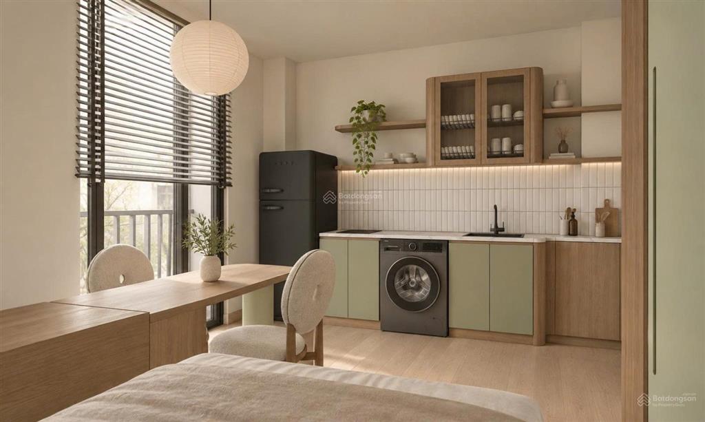 Cho thuê căn hộ studio ban công  nội thất full  nhiều tiện ích  trần não