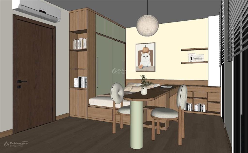 Cho thuê căn hộ studio ban công  nội thất full  nhiều tiện ích  trần não