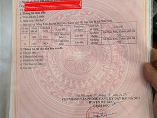 Bán đất đồng mít xã phúc sơn 89.5m² giá 1,7 tỷ gần đường lớn