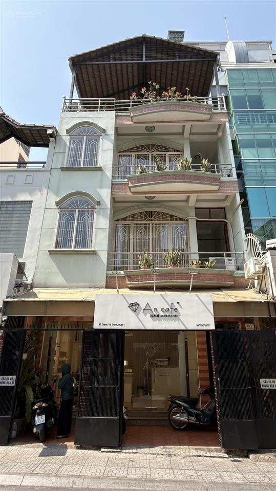 Cho thuê nhà mặt tiền, 1 trệt 2 lầu tại 67 thạch thị thanh, 80 triệu, 95 m2, nhiều tiện ích