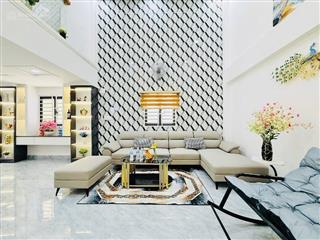 Bán nhà siêu phẩm khu đồng bộ hẻm xe hơi thông  56m2  phan huy ích  sát emart