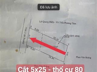 Bán đất phường phú lợi, đường quy hoạch 13m đấu nối kdc phúc đạt. nền 5x25m
