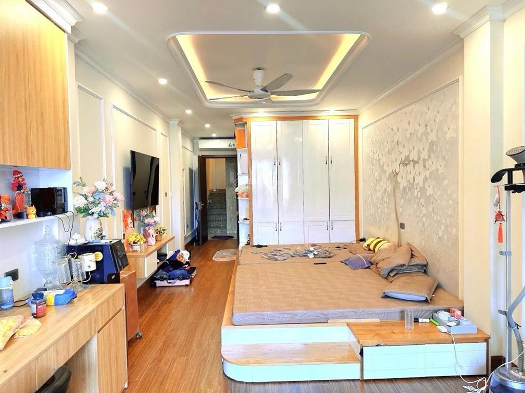 Nhà thái thịnh 65m 7t thang máy ô tô kinh doanh gara ngõ thông thái hà yên lãng 26 tỷ