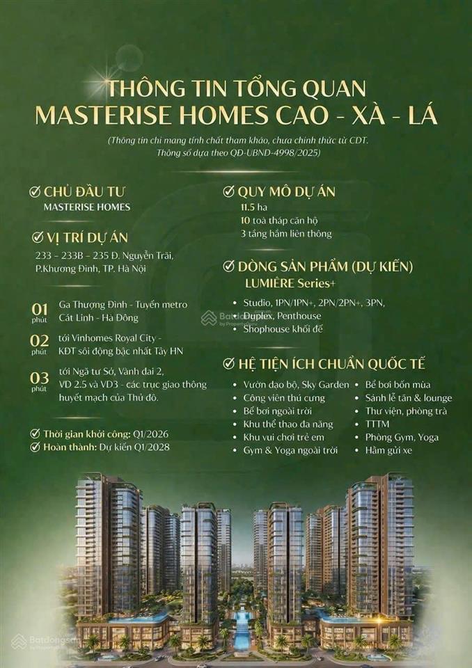 Lumière hanoi seasons garden  chuẩn sống mới giữa lòng hà nội