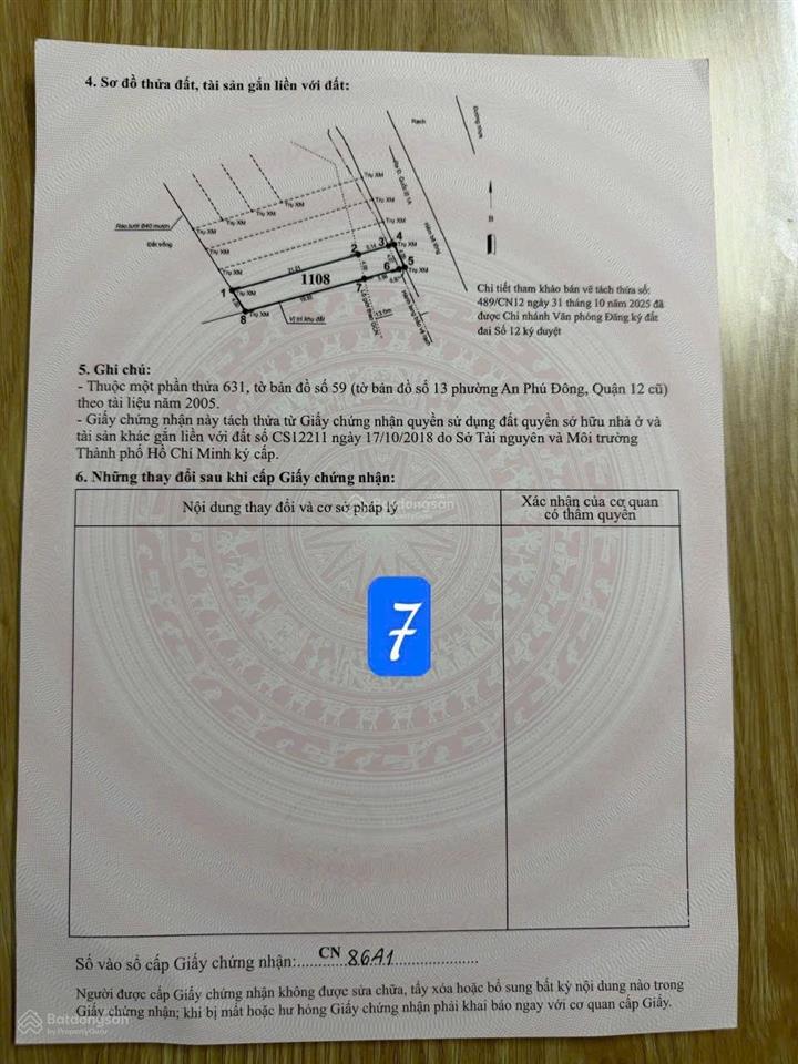 Bán đất tại an phú đông, quận 12, hồ chí minh