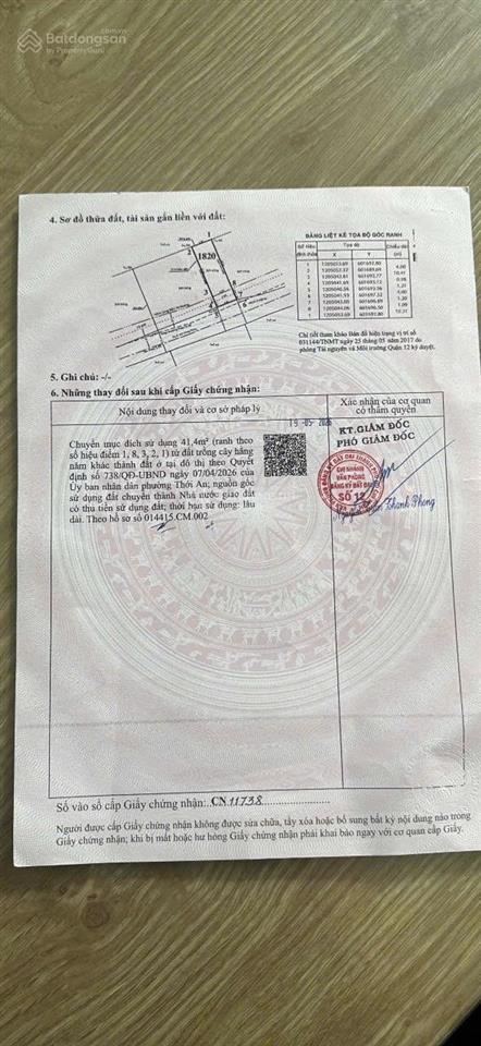 Bán đất thạnh xuân 52, phường thới an, quận 12, hồ chí minh, giá 2,68 tỷ, diện tích 50,04 m2