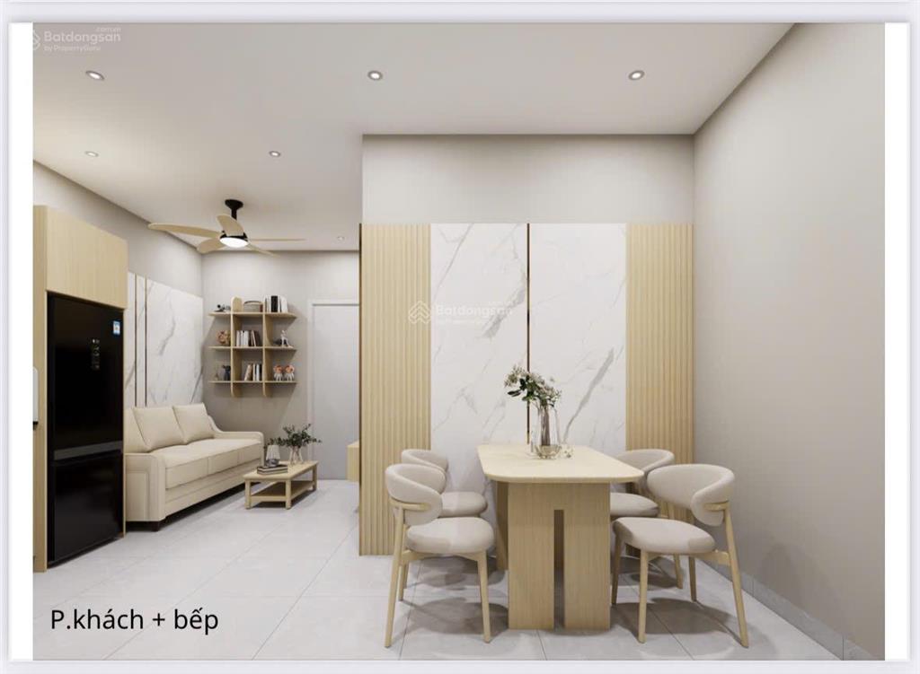 Cho thuê cc mini ở thân nhân trung, 2pn  1 phòng bếp 60m2, thang máy đẹp xuất sắc.