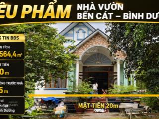 Bán nhà đẹp tại bến cát, bình dương, diện tích 1.564,4m², mặt tiền 8m