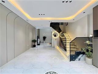 Nhà đẹp lê quang sung, 5 x 12, 1 lửng 3 lầu btct, 4 pn 4 wc, thiết kế hiện đại, gần ngay chợ cây gõ